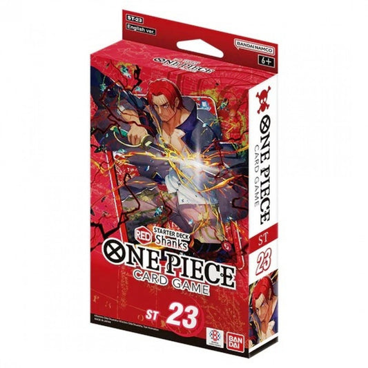 One Piece ST‑23 Shanks Red Starter Deck